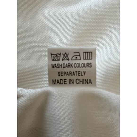 Love Cat Women's White Lace Plunging Skater Dress Size M - Picture 5 of 7